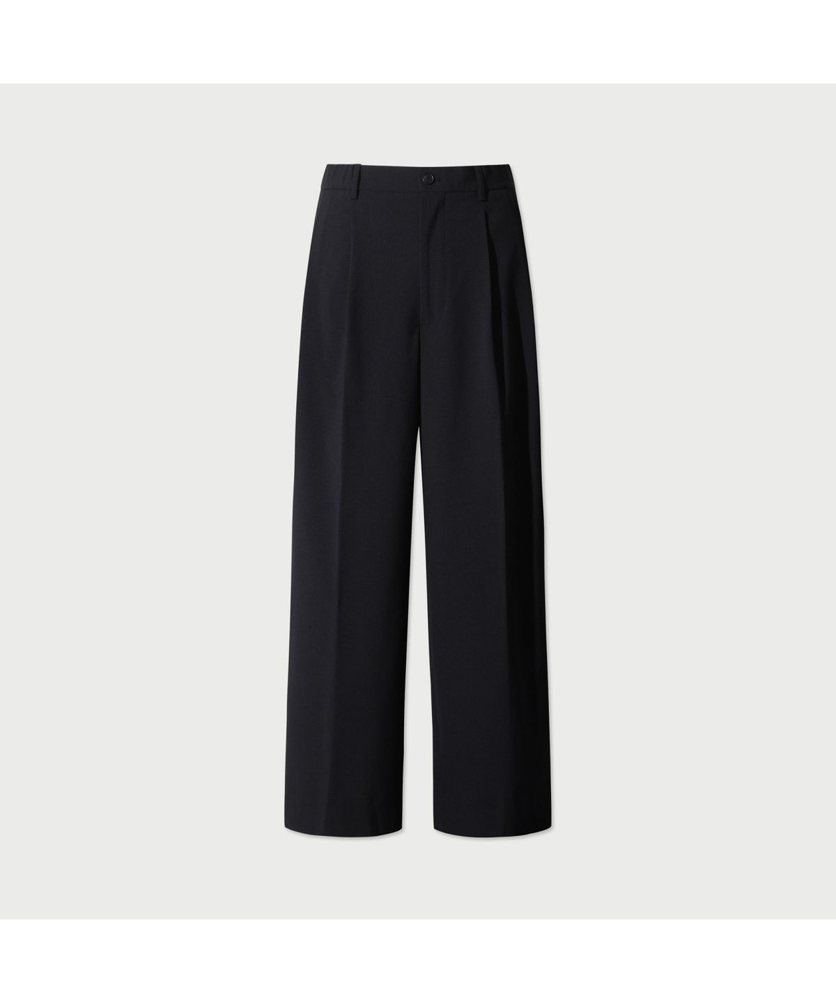 이로(IRO) Portique 와이드 투턱 밴딩 슬랙스 IQPAA25701BKX
