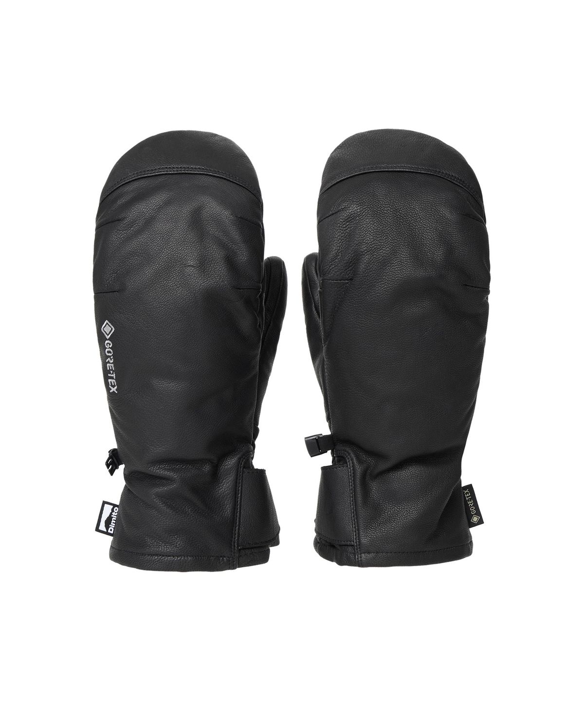 디미토(DIMITO) GORE-TEX CLASSIC LEATHER MITTEN BLACK