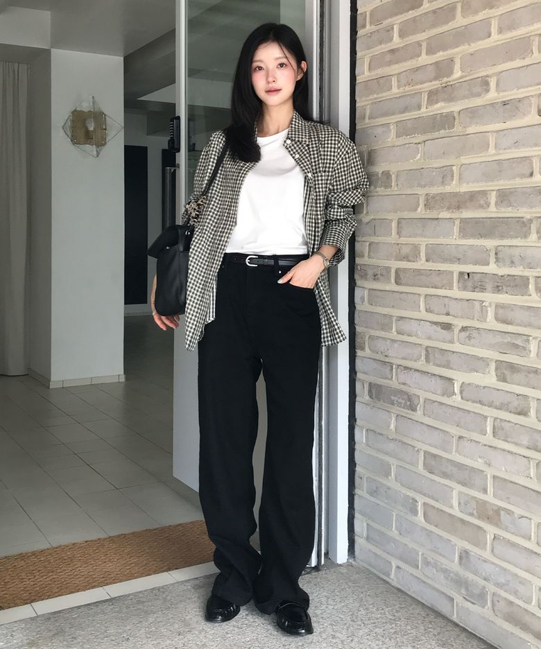 SIAC3095 리얼 레더 클래식 로퍼_Black