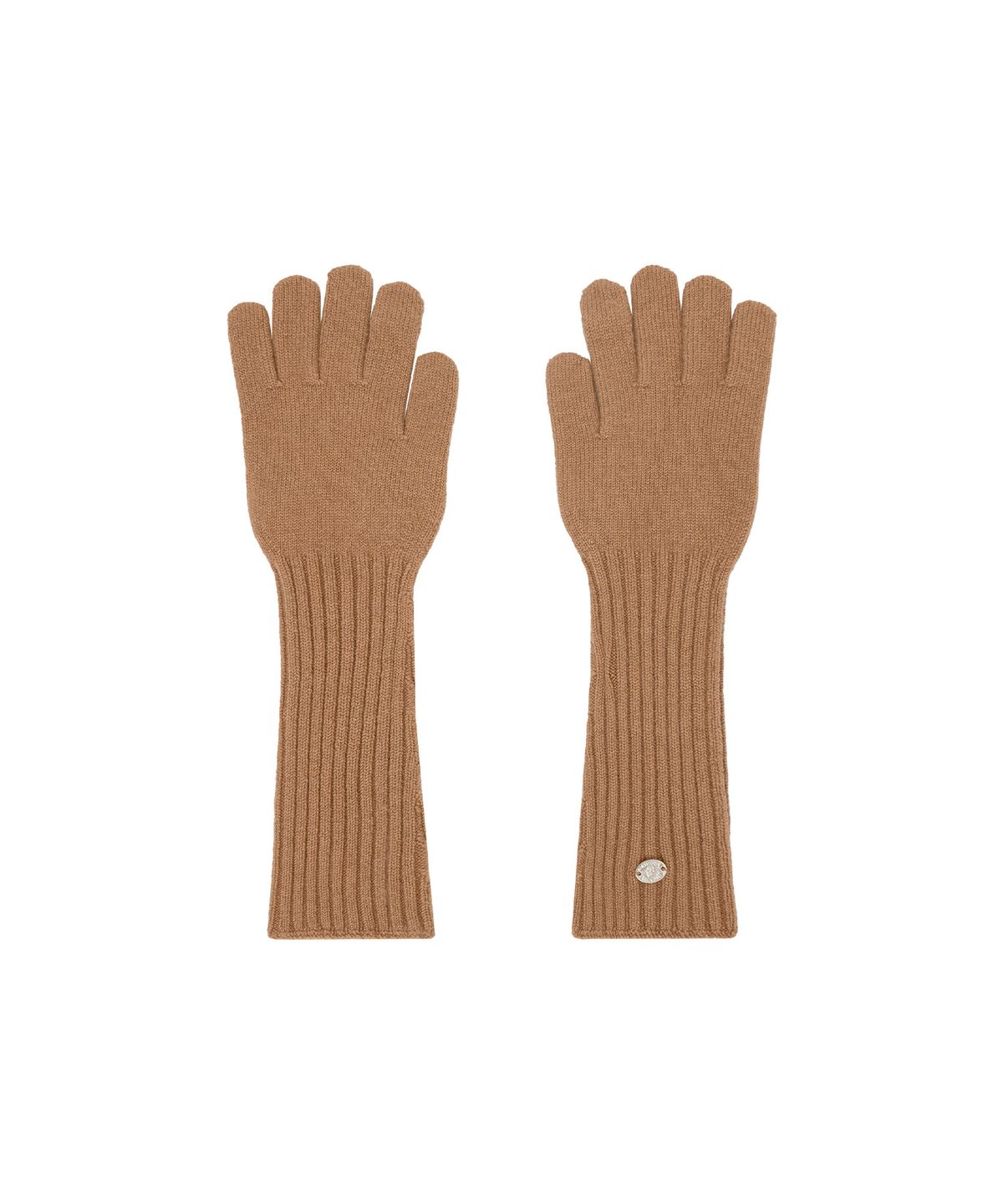 시야쥬(SIYAZU) SIAC3094 울 블렌드 코이 니트 장갑_Camel beige