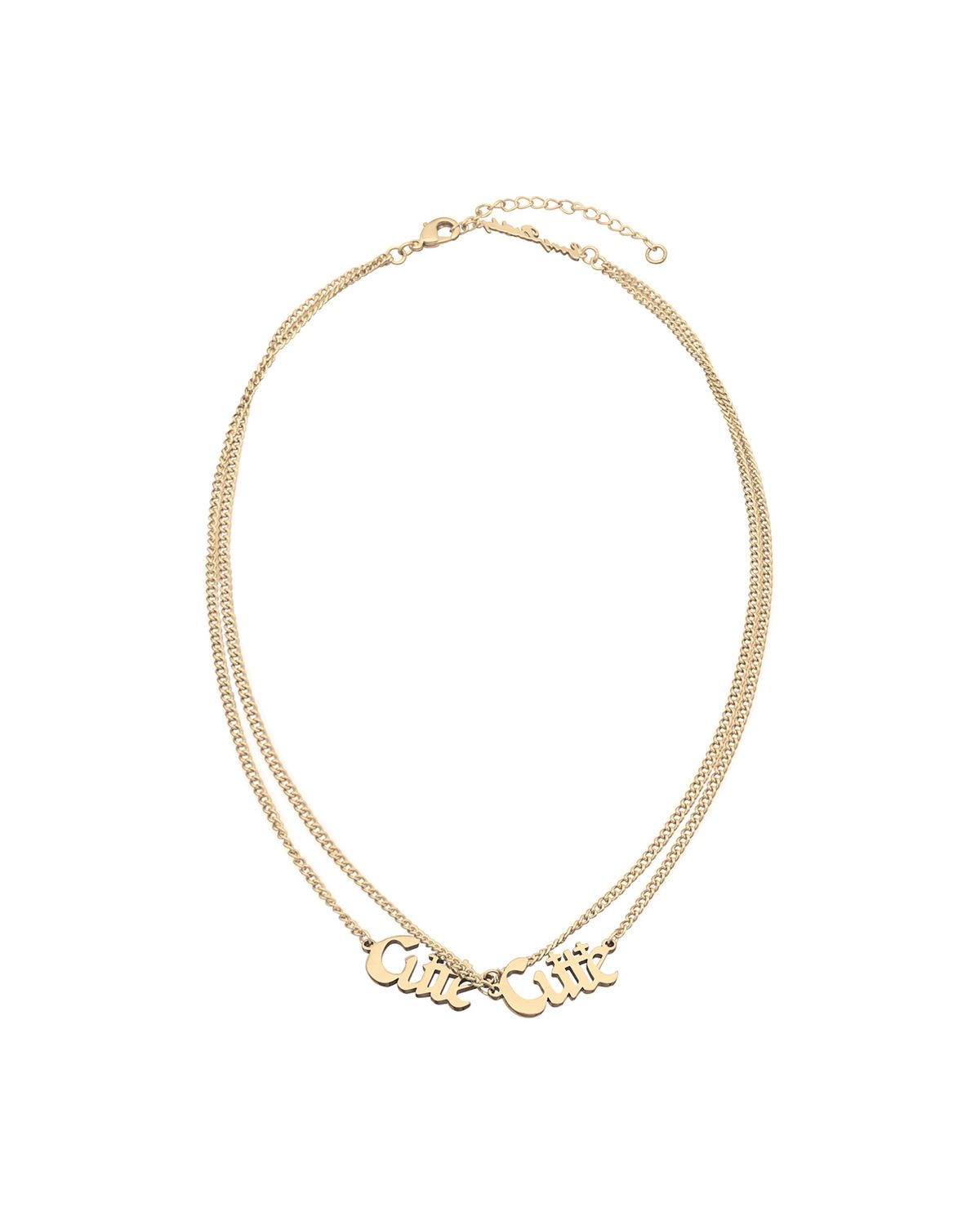 에브리벌스데이(EVERYBIRTHDAY) Cute++ gold gold necklace