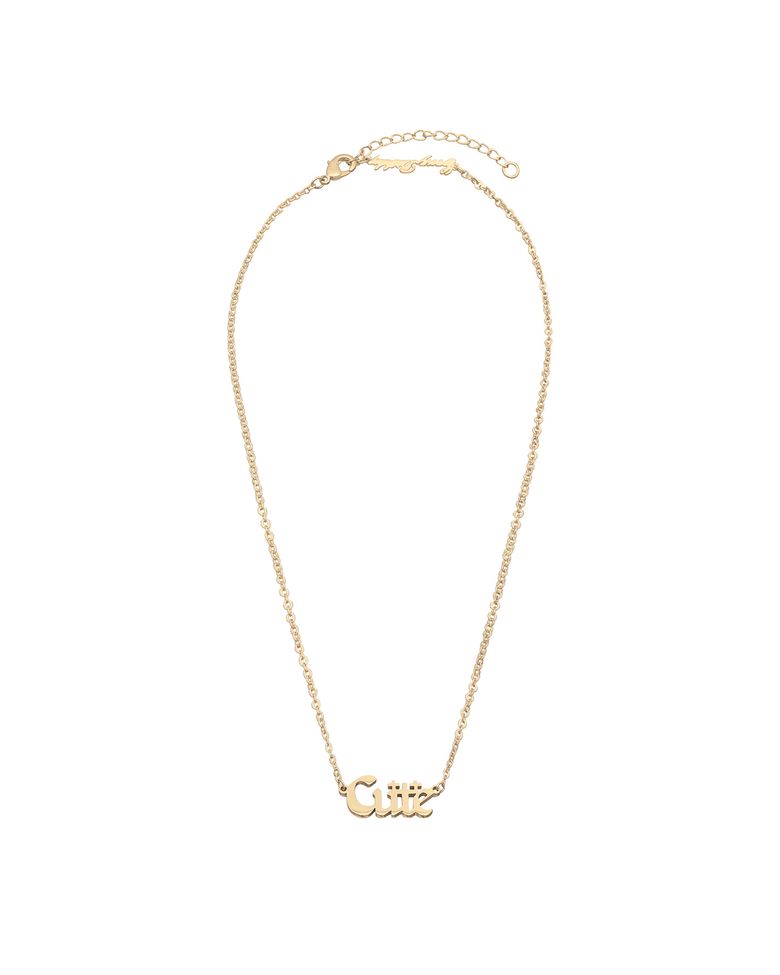 Cute+ gold necklace