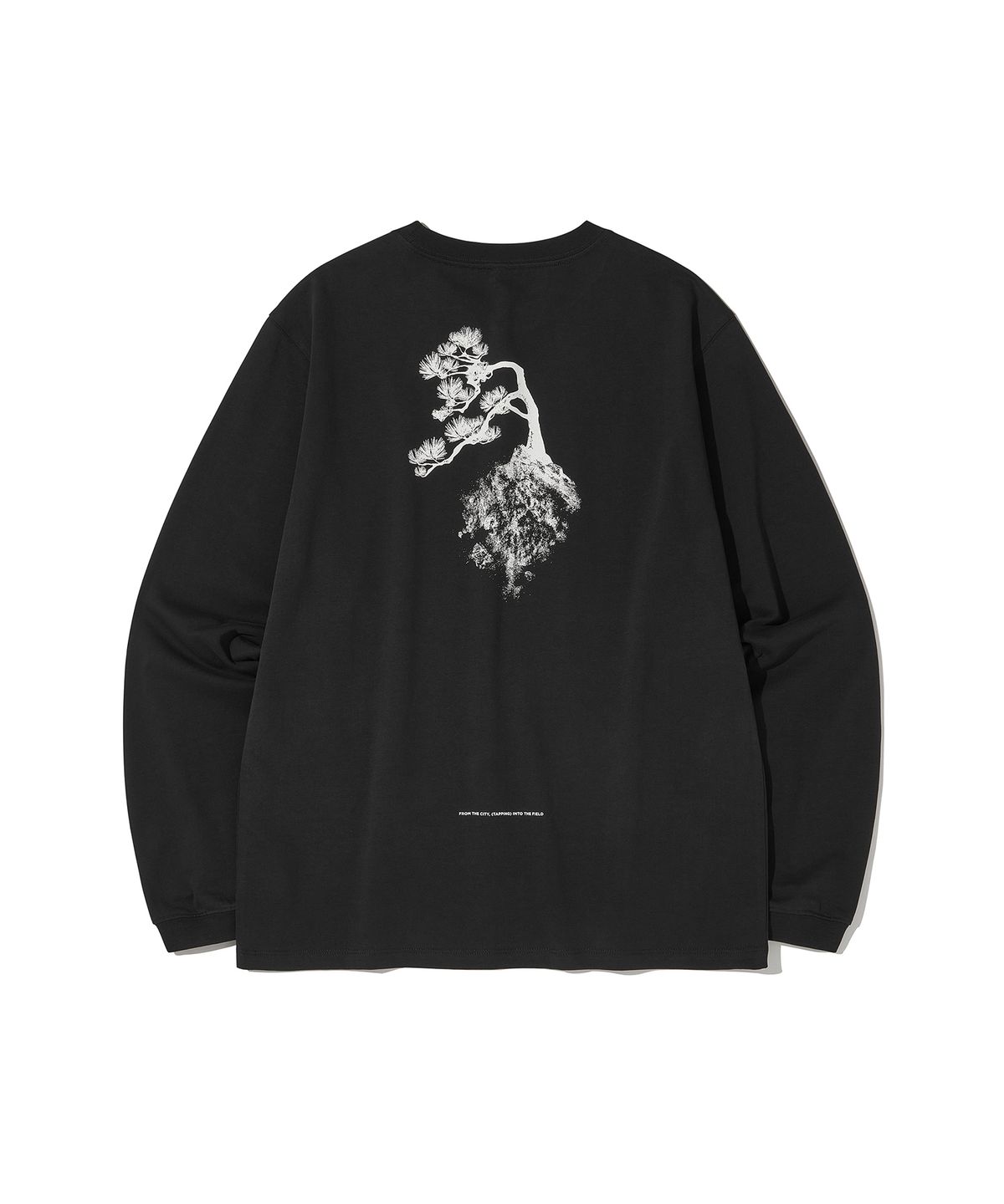 웰터 익스페리먼트(WELTER EXPERIMENT) Welter Experiment X Wisdom Pine Long Sleeves T-Shirt_BLACK