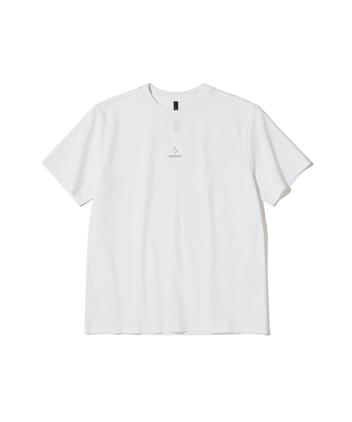 웰터 익스페리먼트(WELTER EXPERIMENT) Welter Experiment X Wisdom Half Sleeves T-Shirt_WHITE