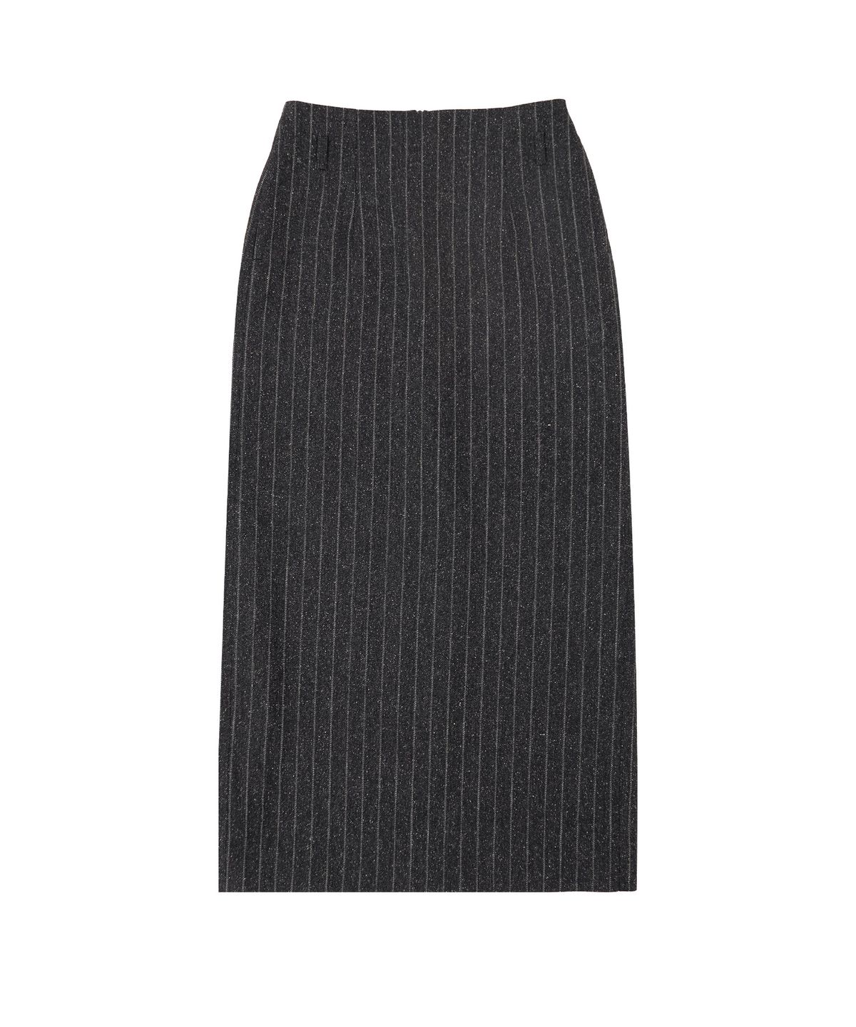 시야쥬(SIYAZU) SIST9053 네프 ST 모직 롱 스커트_Charcoal