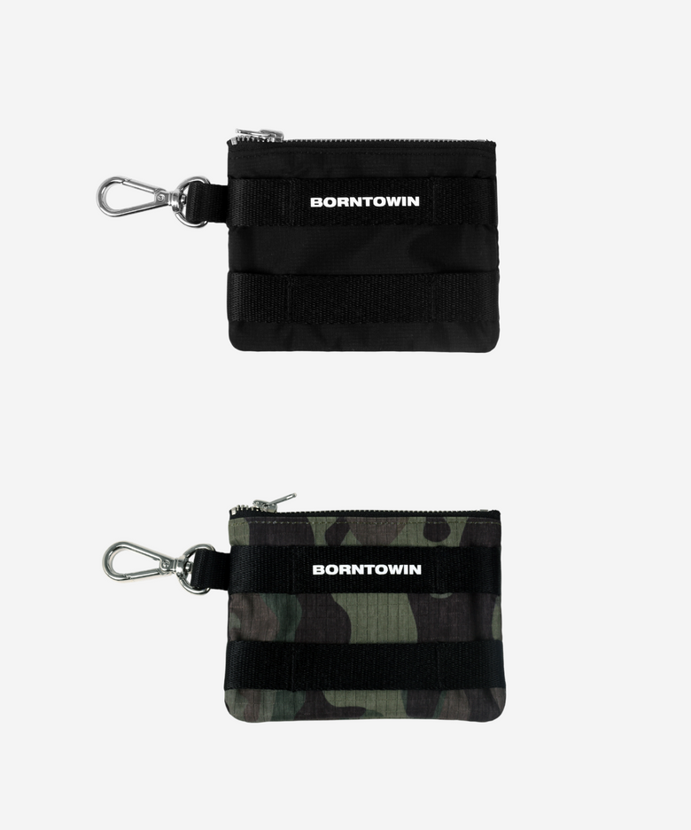 SYMBOL B CARD WALLET KEYRING [2 COL]