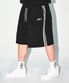 CHROME B TRACK LINE BERMUDA PANTS [BLACK]