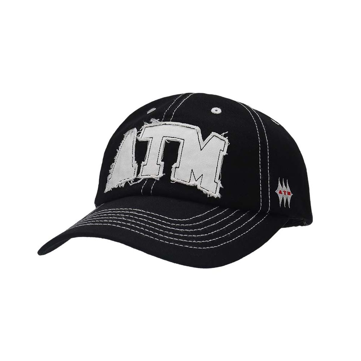 애프터매스(AFTERMATH) ATM BOLD LOGO BALL CAP BLACK
