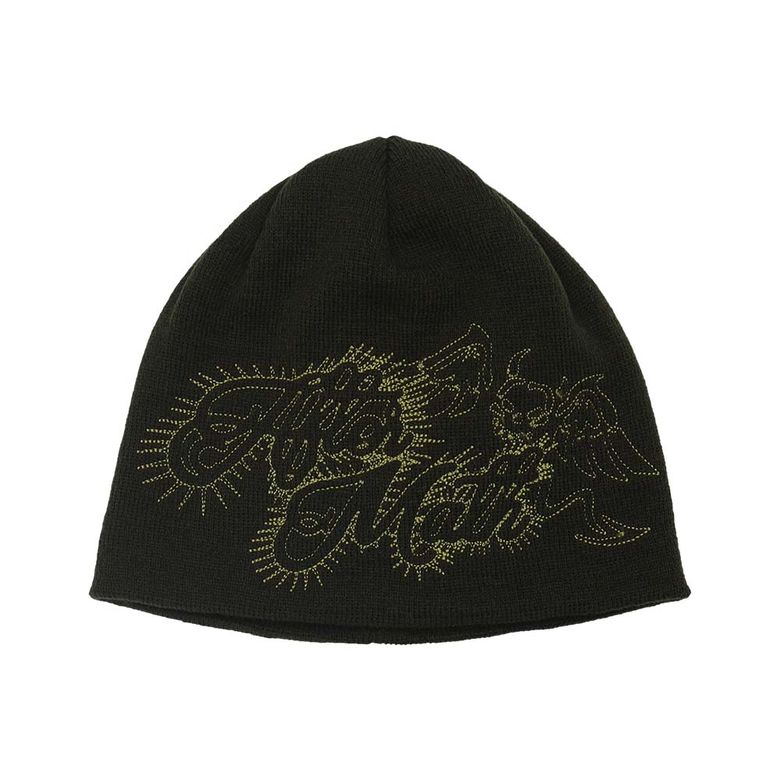 DEVIL LOGO BEANIE KHAKI