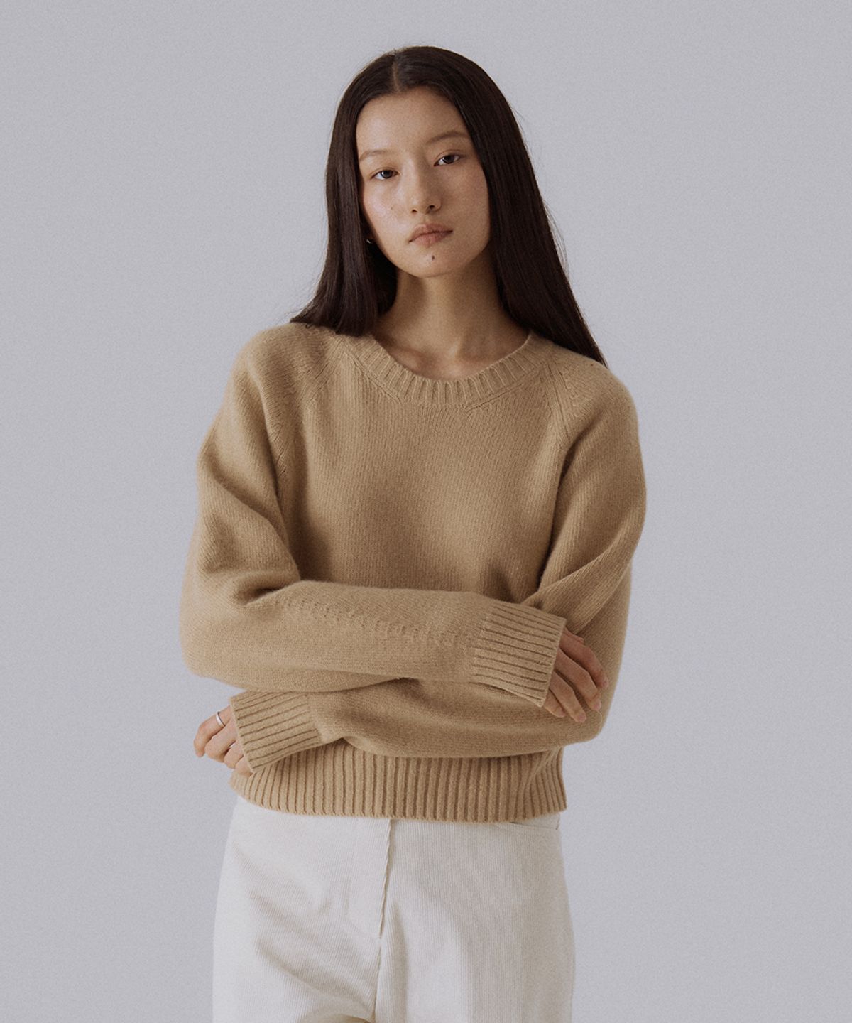실른(SILN) Arca pullover knit (BEIGE)