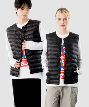 남녀공용 유넥 경량 패딩 조끼  AR-613(3컬러)