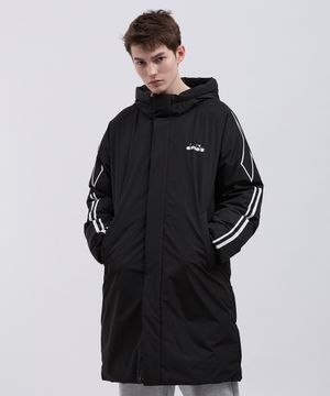 벤토 롱패딩 벤치코트 BLACK