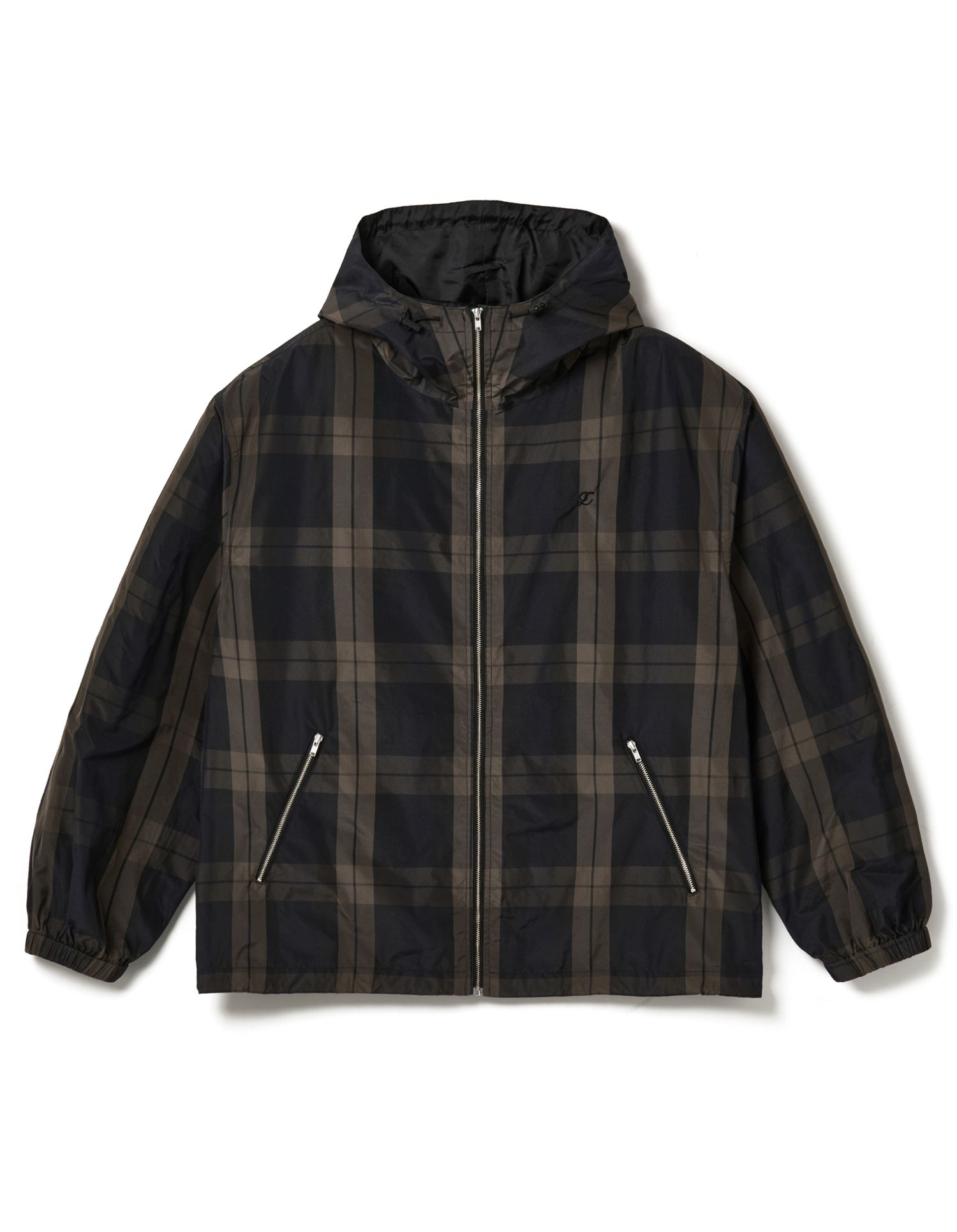 MUSINSA | LORES Shadow Plaid Jacket - Black