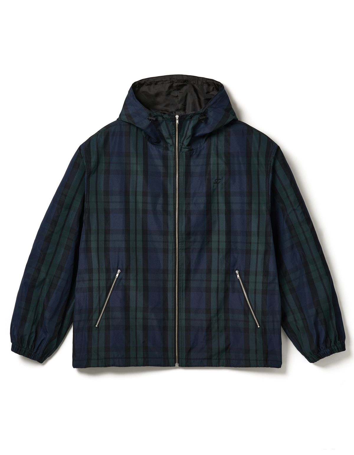 로어즈(LORES) Shadow Plaid Jacket - Navy