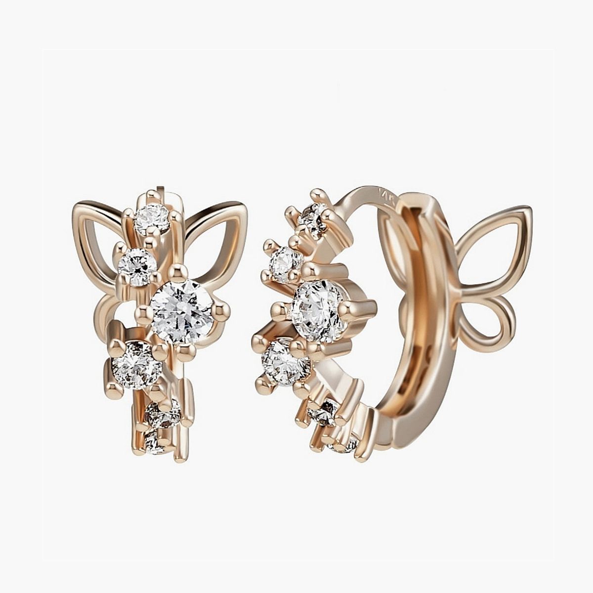 모노그래프(MONOGRAPH) 일리아나 귀걸이 MGER028S 14K Gold Plated