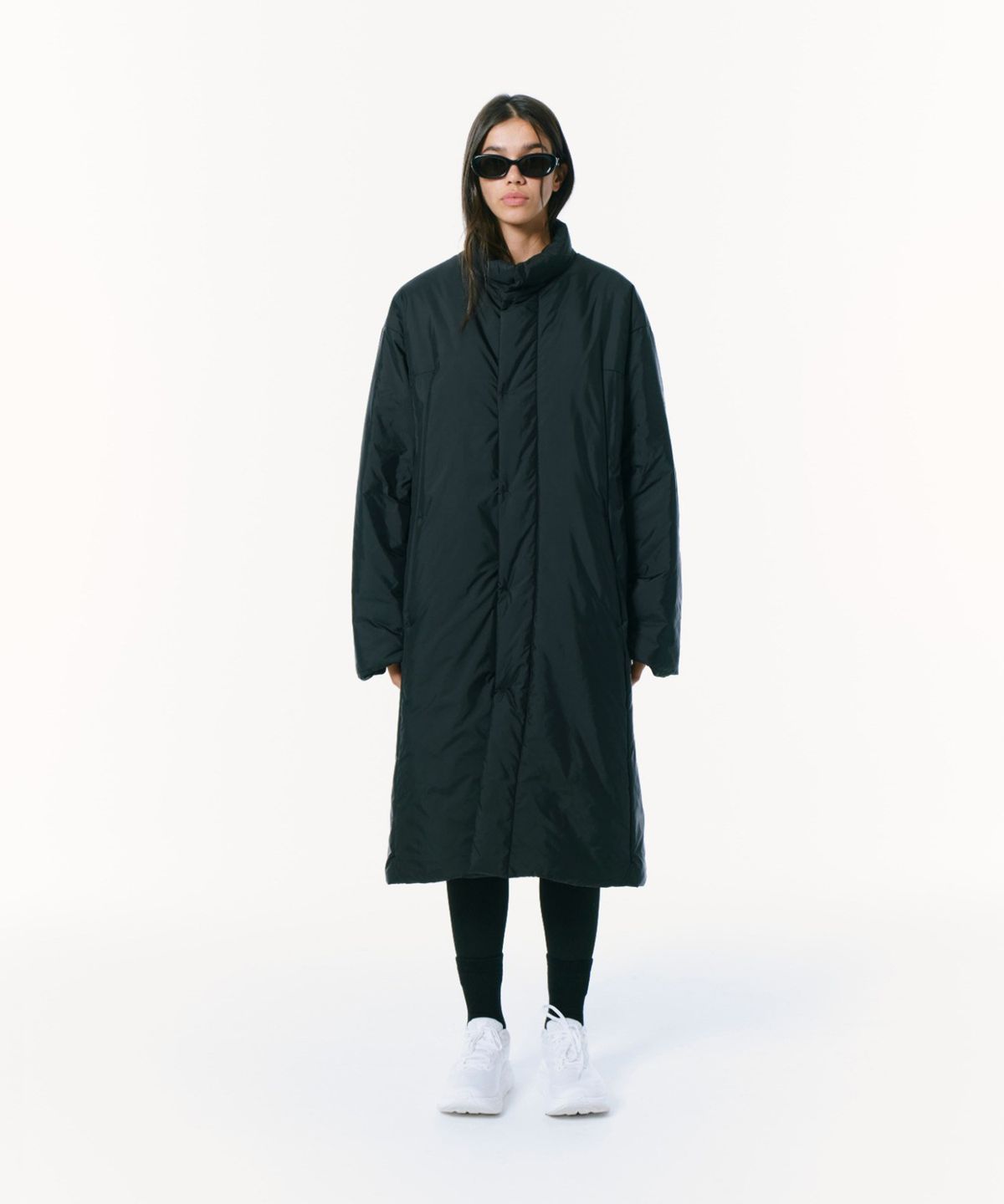 밀라코드(MILACODE) Over Fit Down Coat (Duck Down) (BLACK)