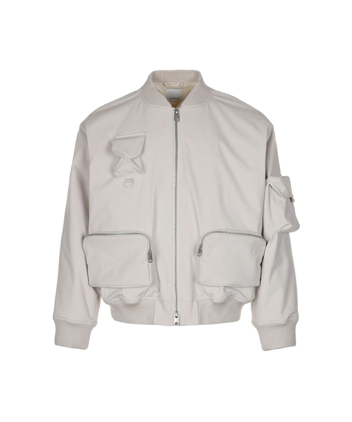 밀라코드(MILACODE) Multi Pocket Bomber Jacket (CREAM)