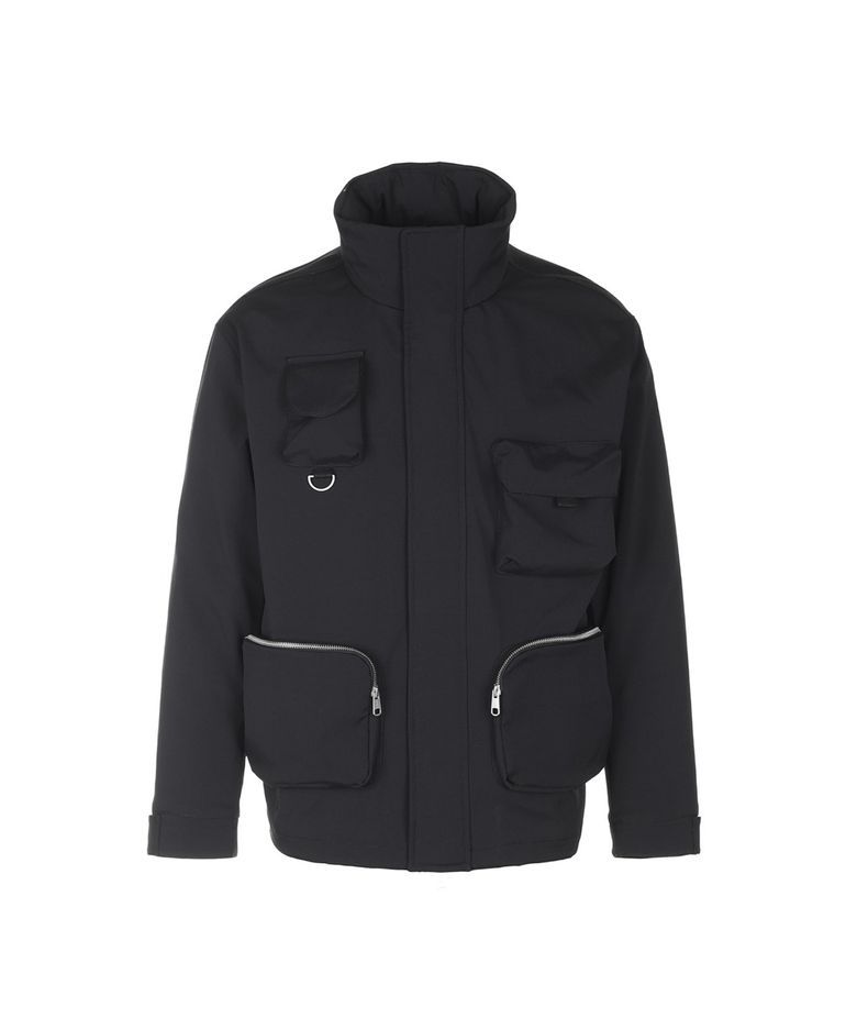 Multi Pocket Field Jacket (3M Thinsulate) (BLACK)