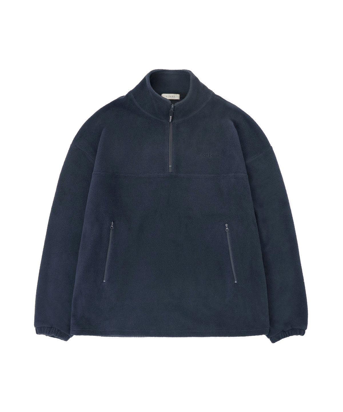 시야쥬(SIYAZU) SITP5237 컴포트 플리스 풀오버 탑_Navy