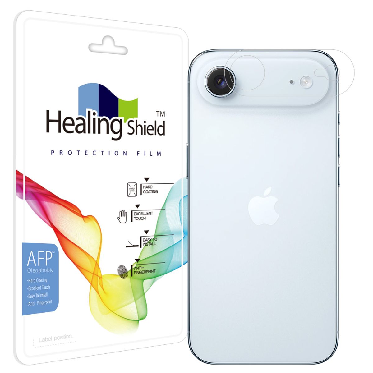 힐링쉴드(HEALINGSHIELD) 아이폰17 에어 카메라 테두리 올레포빅 보호필름 2매