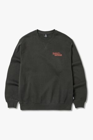 할리데이비슨 이글 맨투맨 티셔츠 _챠콜 HH15309331