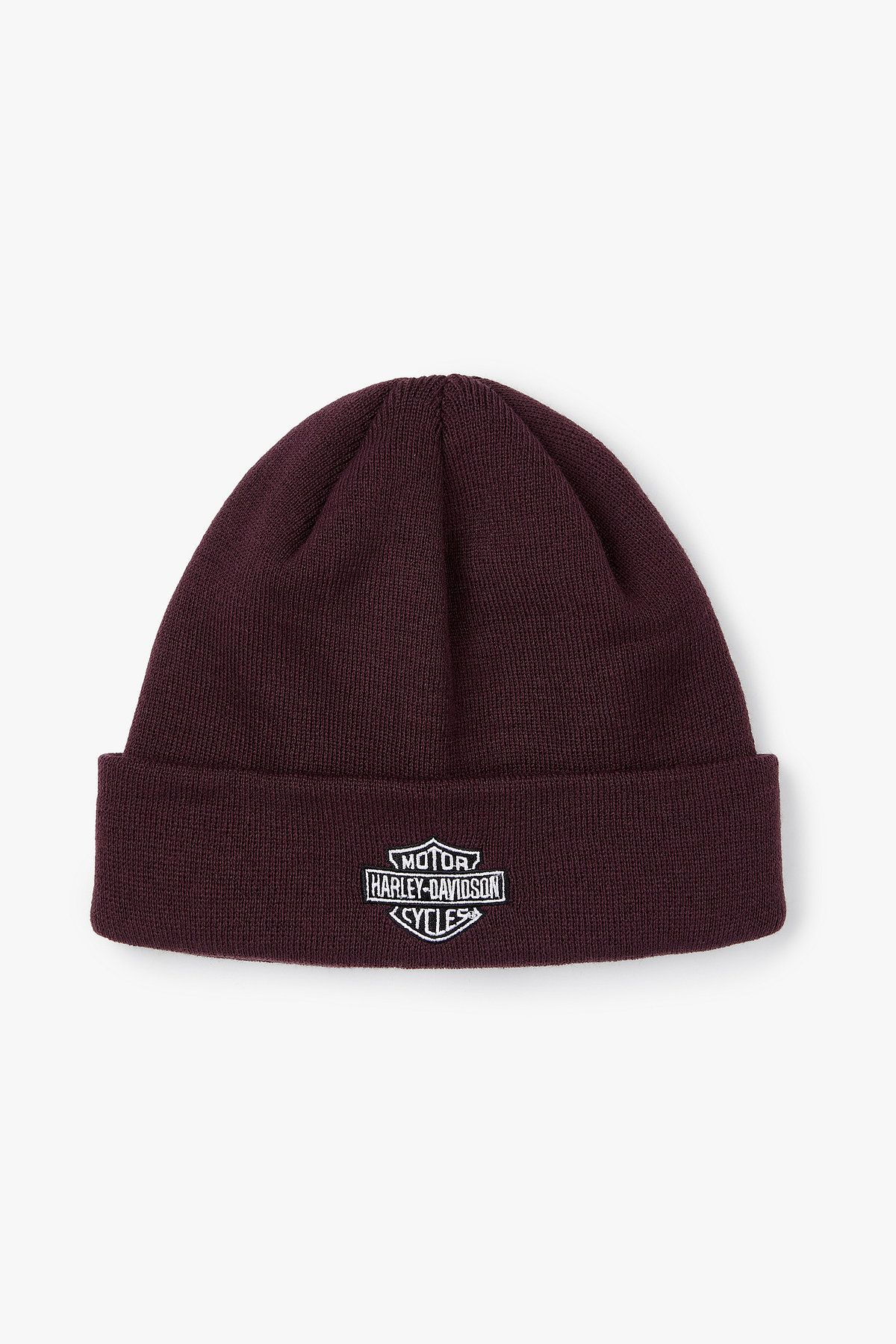 할리데이비슨 컬렉션스®(HARLEY-DAVIDSON COLLECTIONS®) B&S 로고 비니 _와인 HH15381401