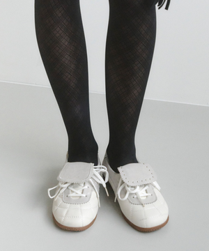 3-way 폴드오버 텅 스니커즈 화이트