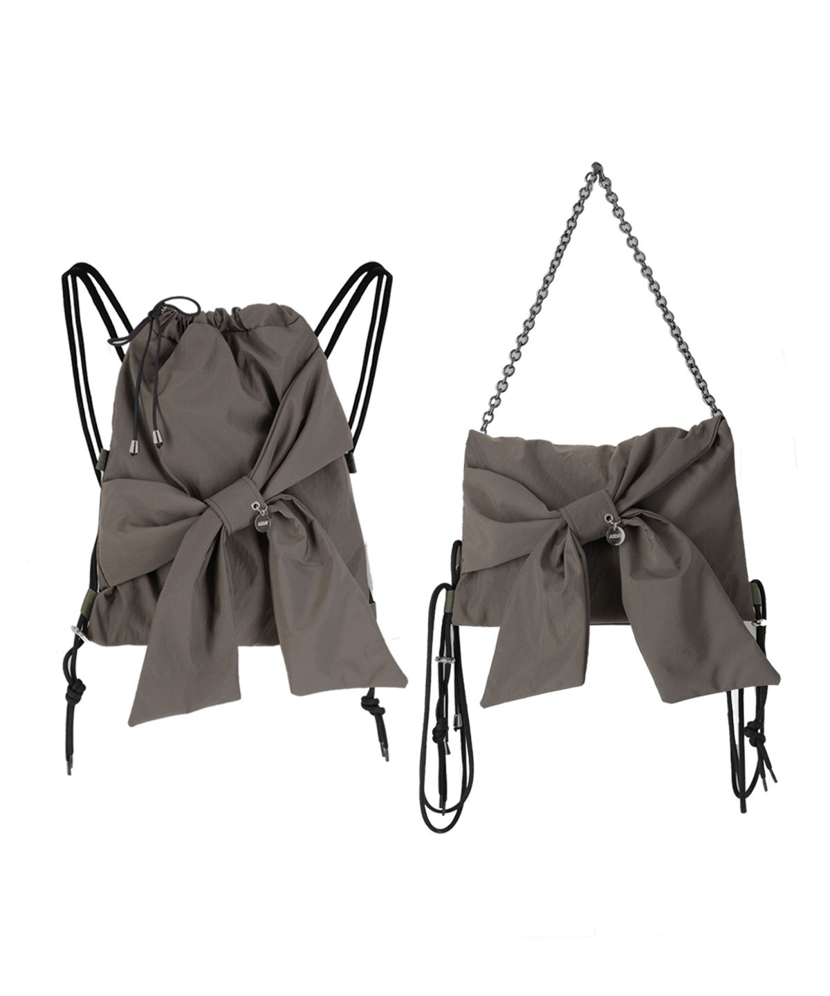 어세이(ASSAY) Ribbon 2way bag _ Nylon khaki