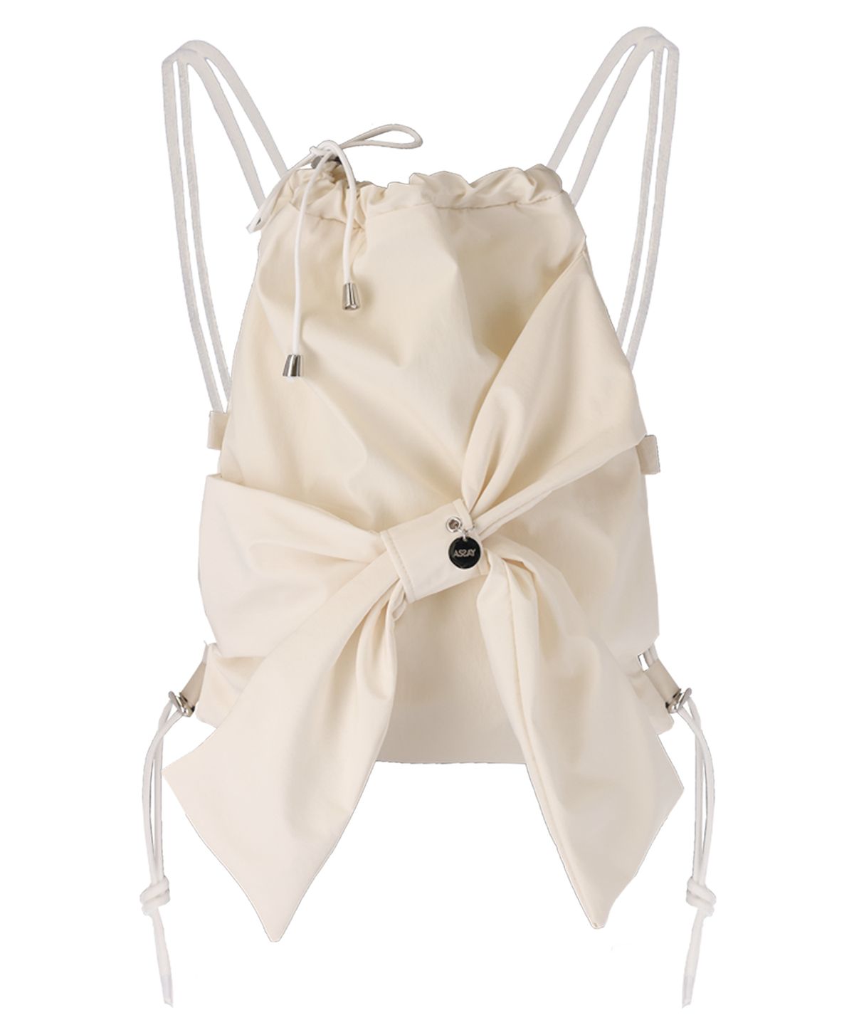 어세이(ASSAY) Ribbon 2way bag _ Nylon cream