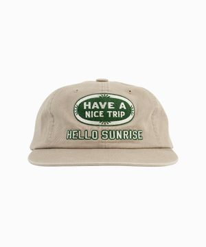 HNT Oval Logo RX Fit 6P Cap_Beige