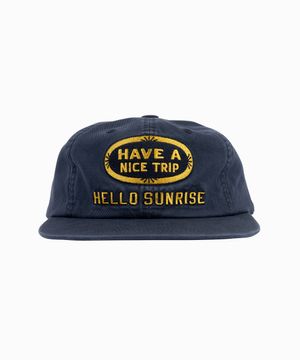 HNT Oval Logo RX Fit 6P Cap_Navy