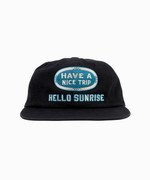 HNT Oval Logo RX Fit 6P Cap_Black