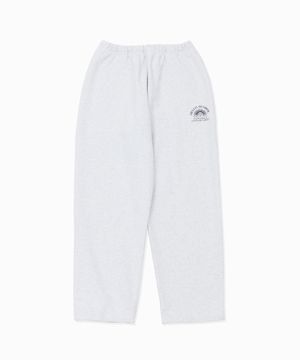 HS Logo Wide Sweatpants_L.Gray
