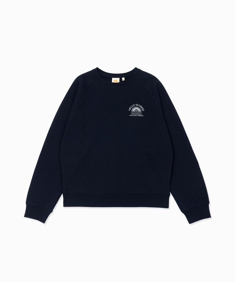 HS Logo Raglan Sweatshirt_Navy