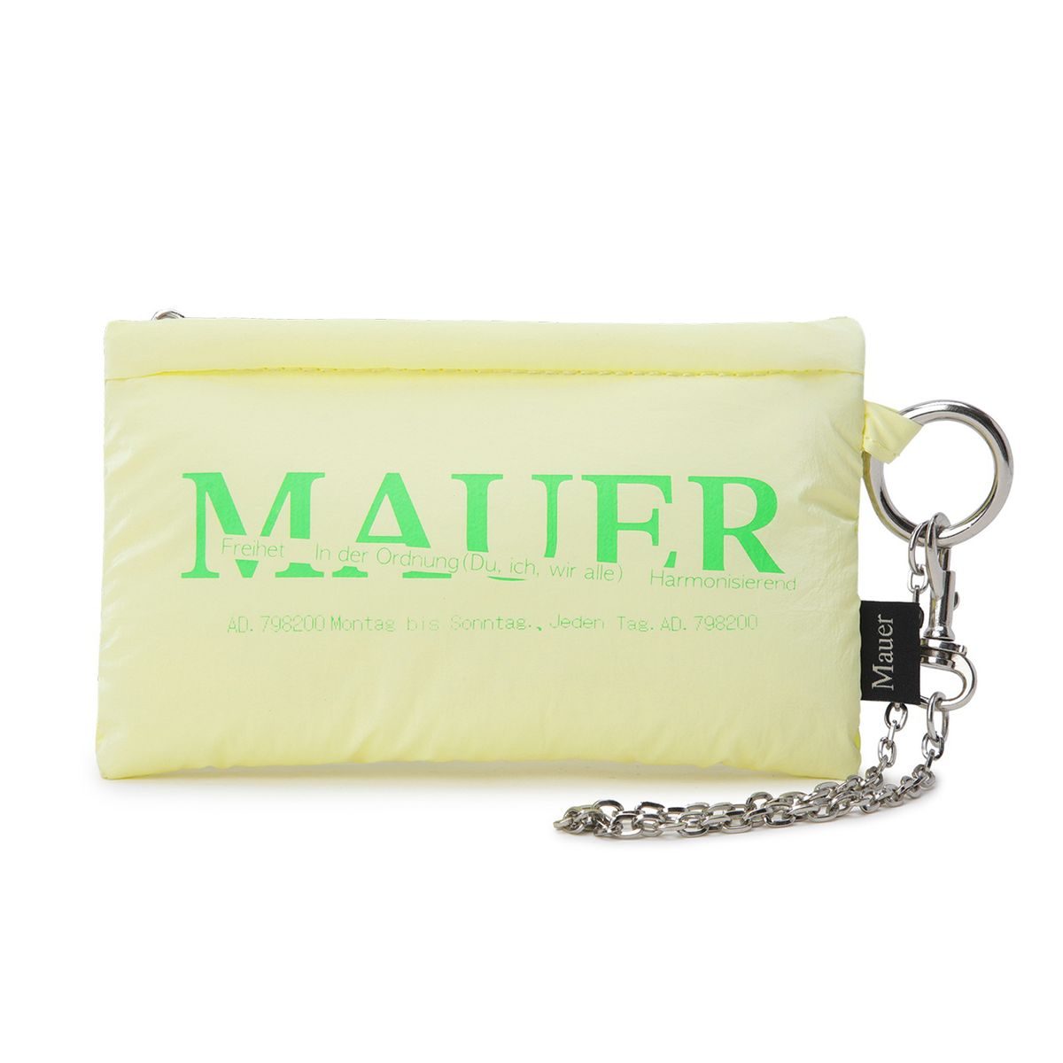 마우어(MAUER) Flohmarkt Pouch Keyring (YELLOW)