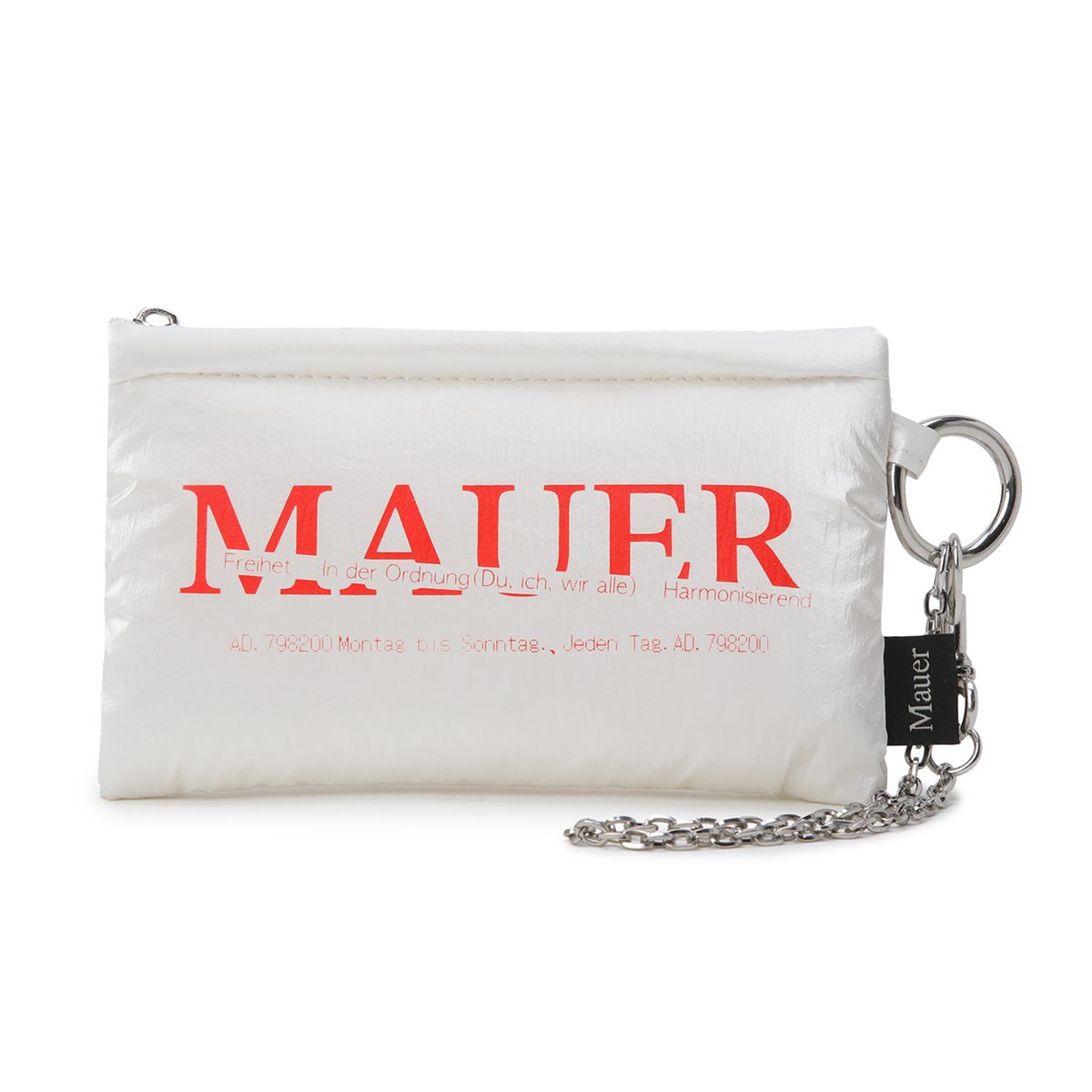 마우어(MAUER) Flohmarkt Pouch Keyring (IVORY)