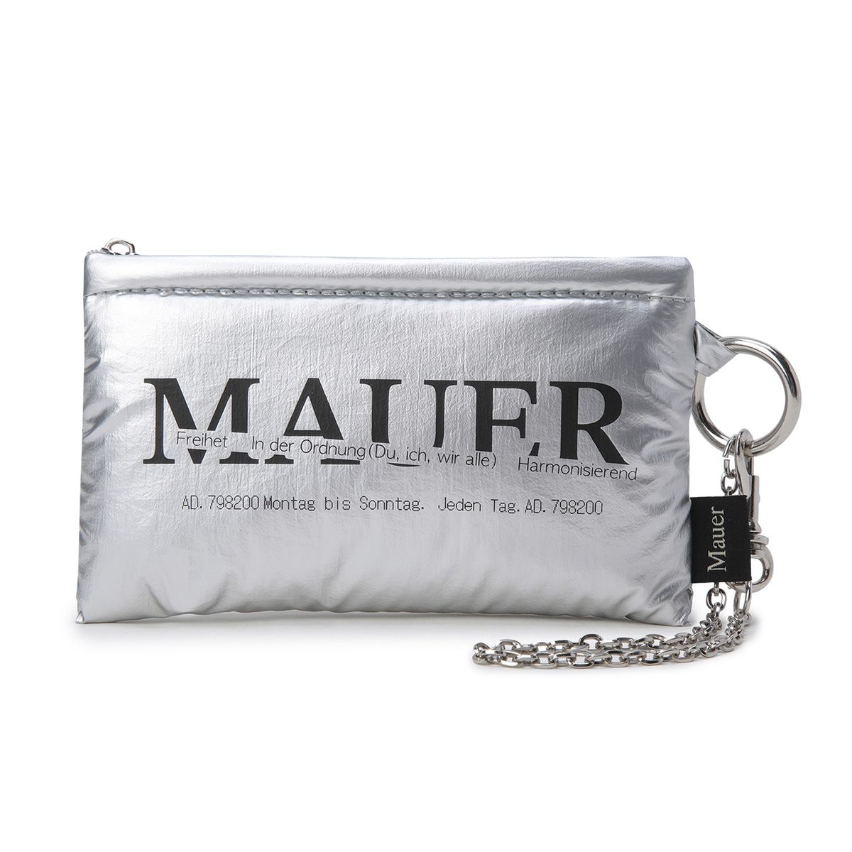 마우어(MAUER) Flohmarkt Pouch Keyring (SILVER)