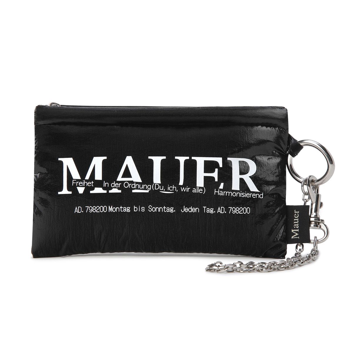 마우어(MAUER) Flohmarkt Pouch Keyring (BLACK)