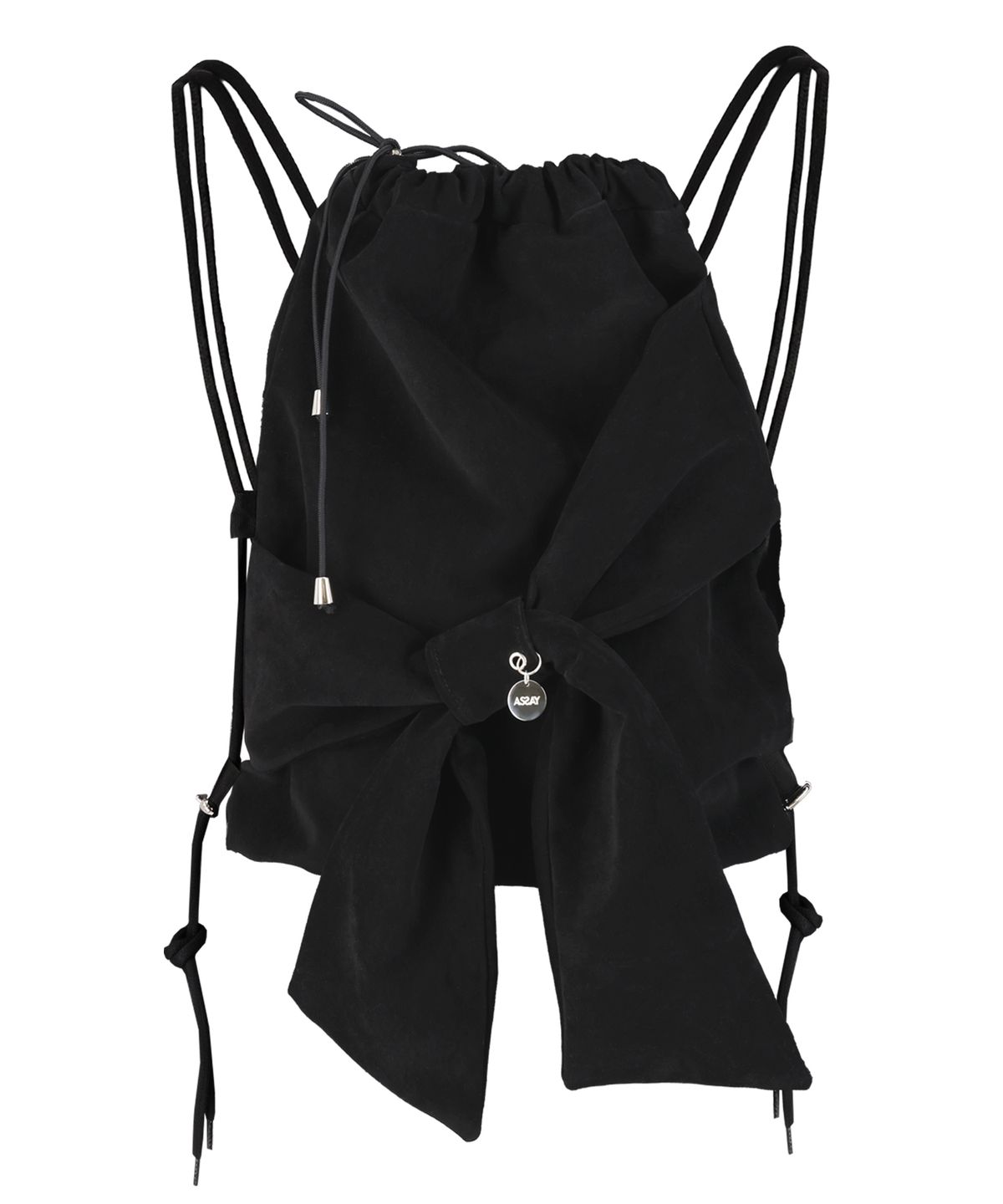 아쎄이(ASSAY) Ribbon 2way bag _ Suede black