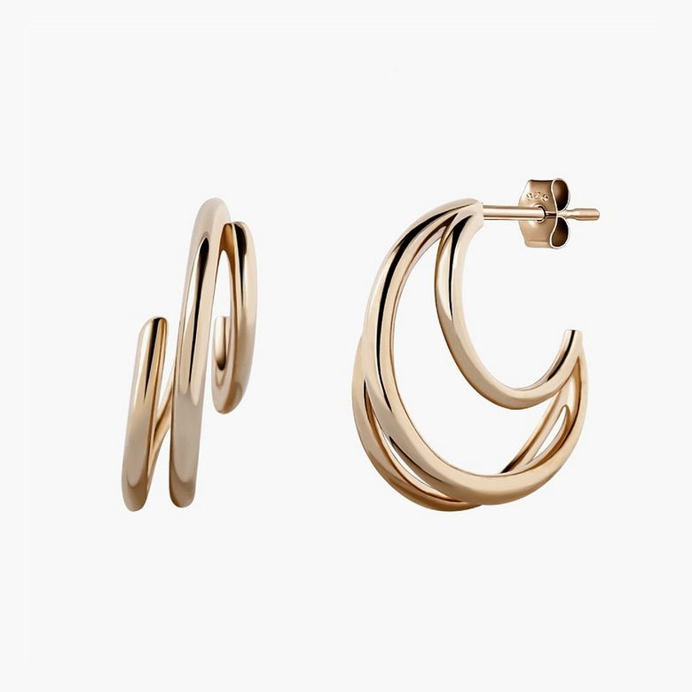 아리아 귀걸이 MGER0259 14K Gold Plated