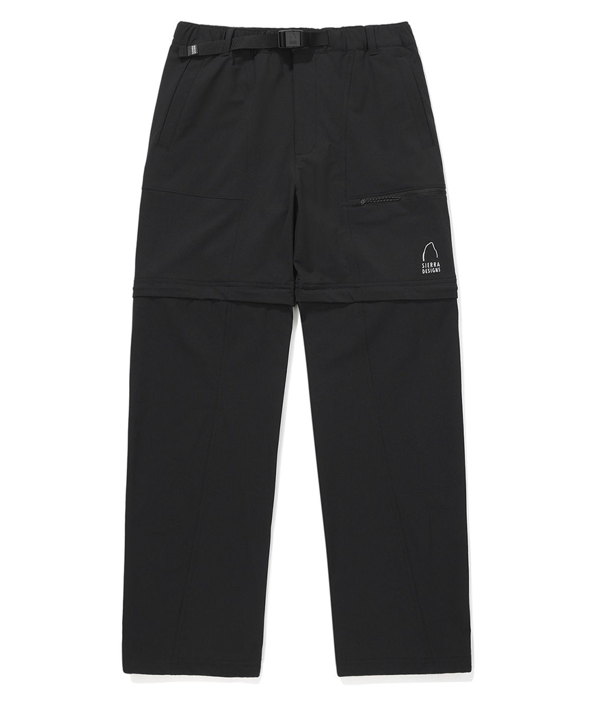 시에라디자인(SIERRA DESIGNS) W) 하프문(HALF MOON) 2WAY팬츠 (세미와이드핏) BLACK