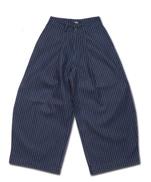 핀와이드 커브팬츠 네이비