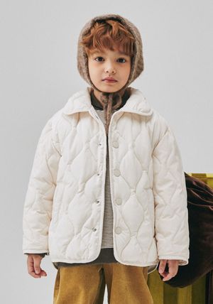 BZ61JP01IV 아이보리 퀼팅 자켓