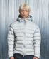 BACK LOGO DUCK DOWN LIGHTWEIGHT PADDED JACKET -LIGHT BLUE