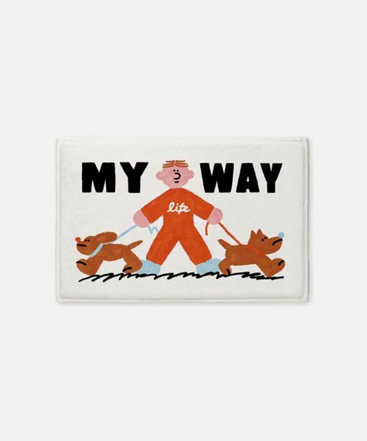 뚜누(TOUNOU) 김잼 작가, MY WAY 발매트