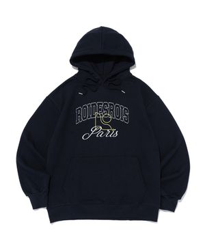 프렌치 심볼 로고 후드티 (네이비)