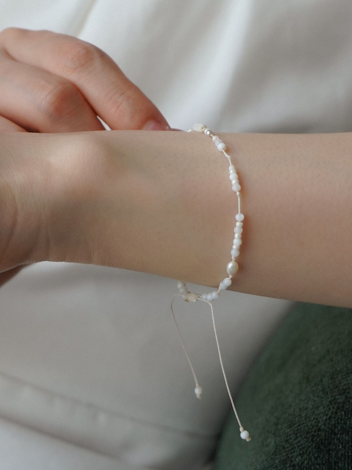 제마드(GEMADE) Shell line bracelet #B047