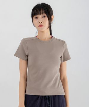 여성요가복 히트 베이직 티셔츠 4TT5455