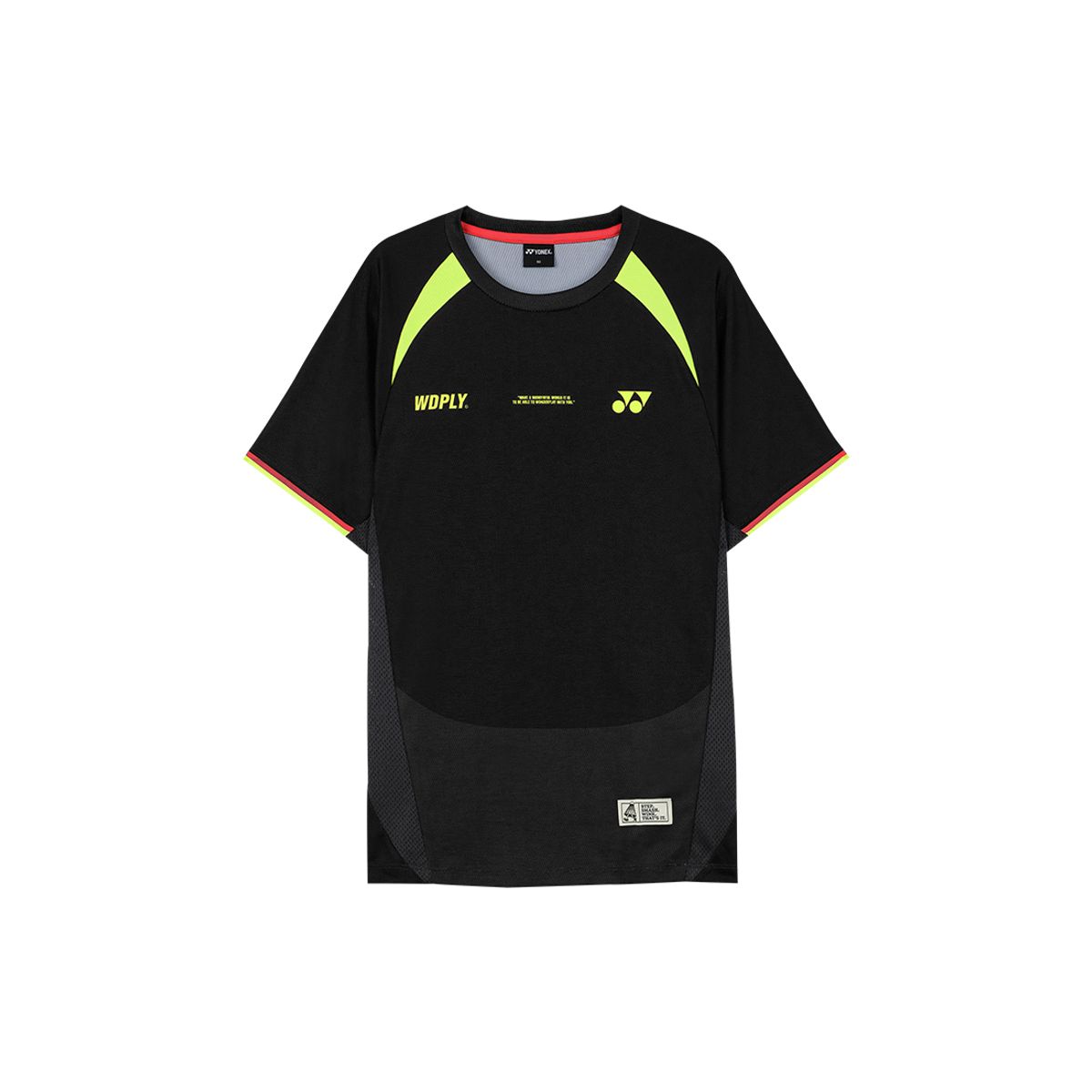 요넥스(YONEX) 254TS002U 다크 챠콜 남녀공용 블록코어 무드 원더플레이 게임웨어