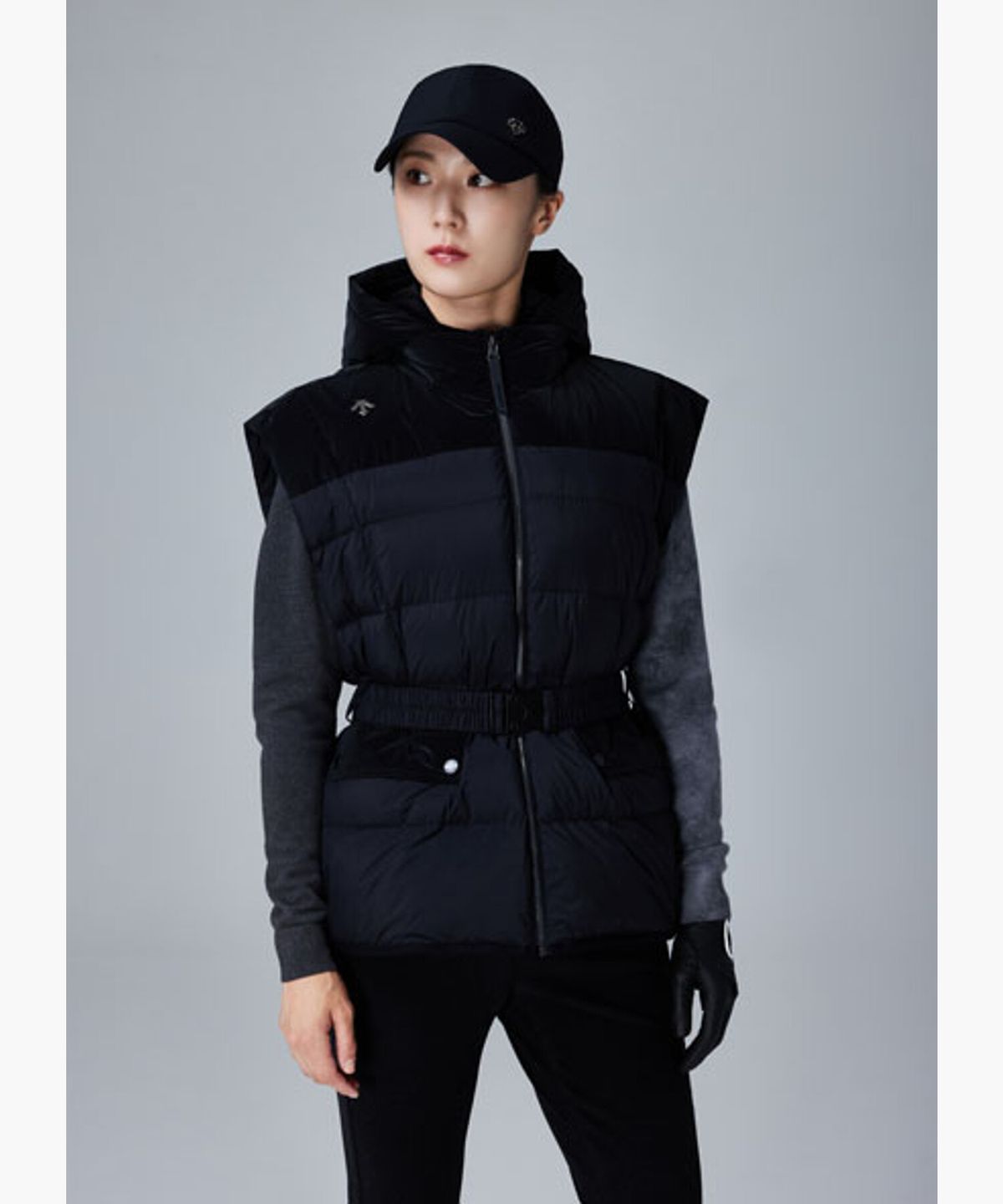 데상트 골프(DESCENTE GOLF) 여성 루즈핏 다운 베스트  DQ42WFDVO4